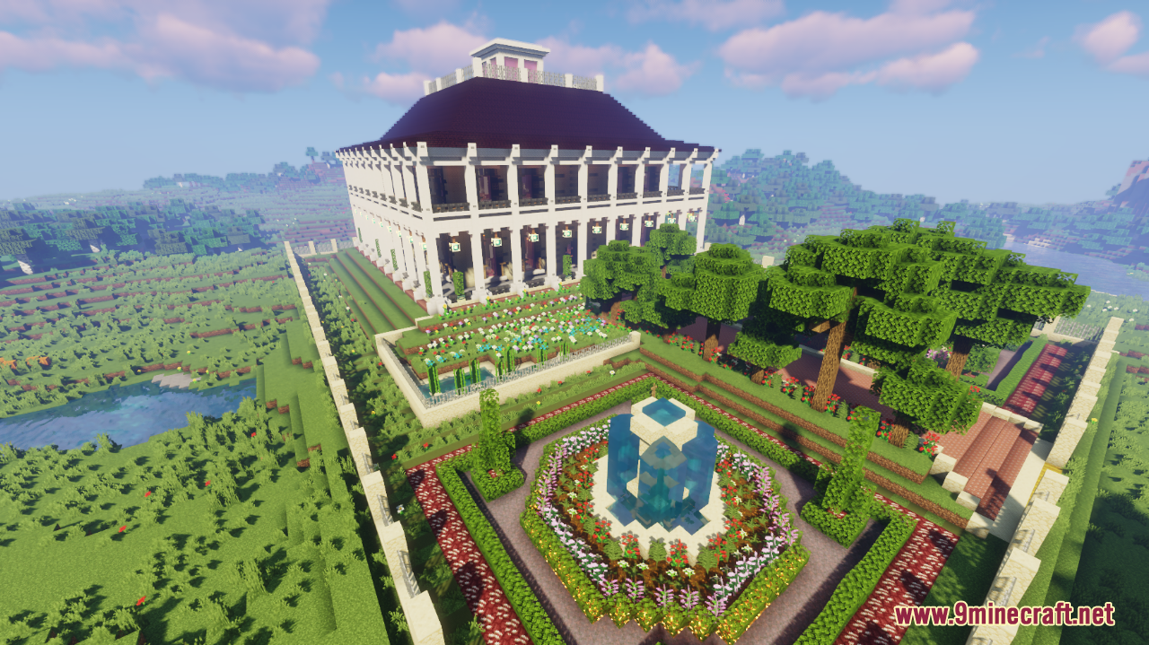 Plantation Mansion Map (1.21.1, 1.20.1) - A Trip Back In Time 3