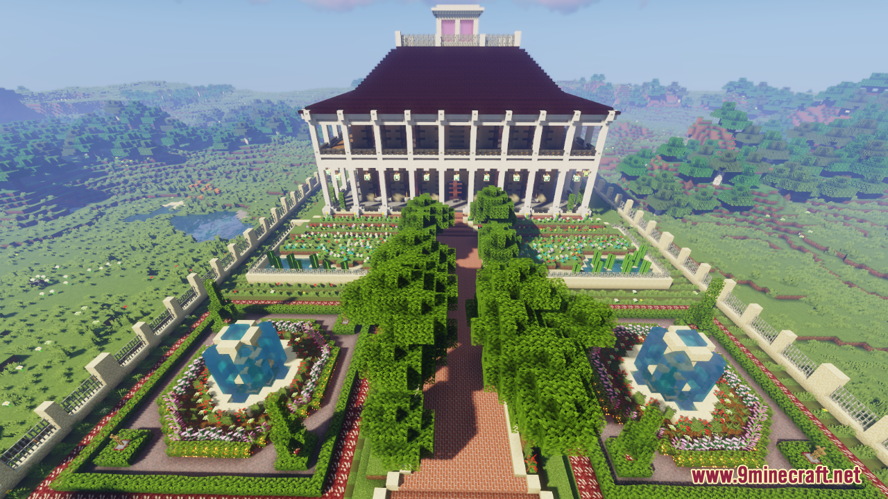 Plantation Mansion Map (1.21.1, 1.20.1) - A Trip Back In Time 11