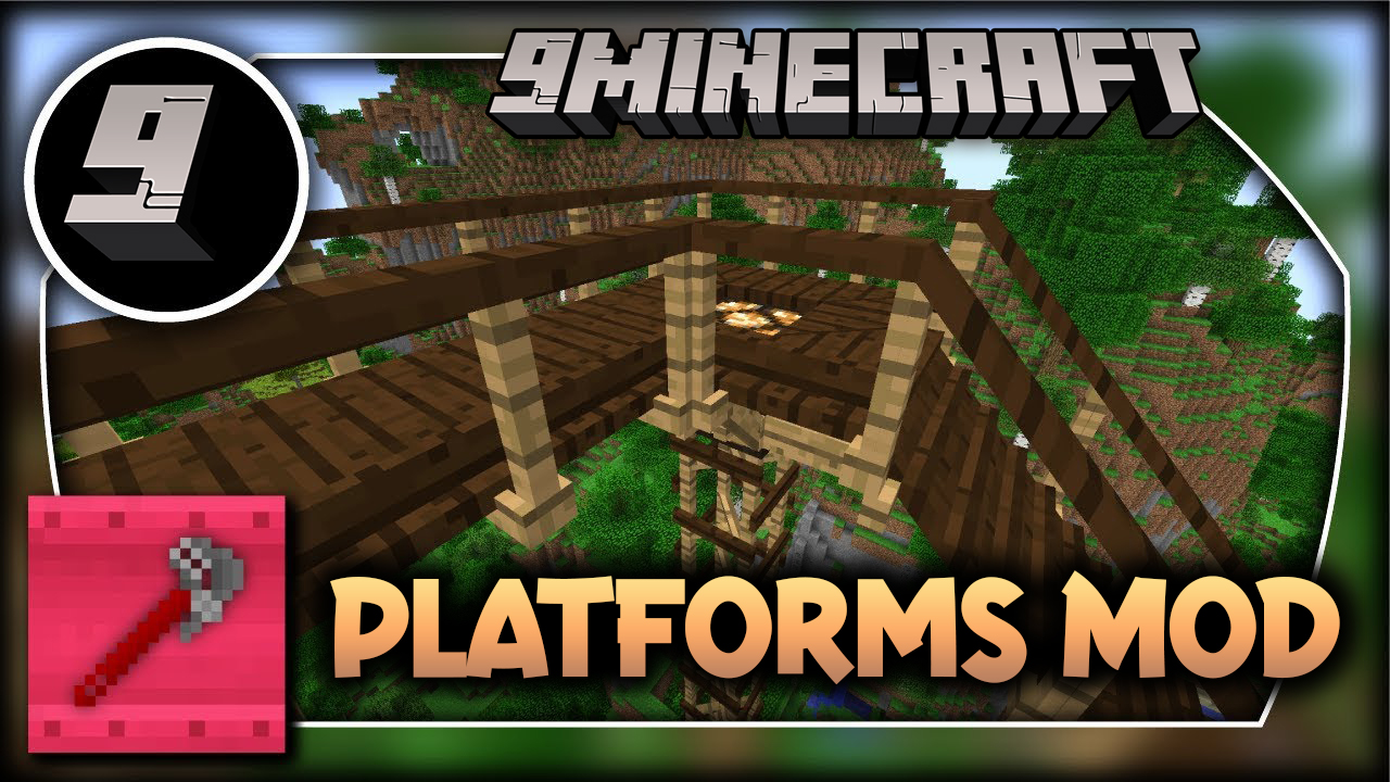 Platforms Mod (1.20.4, 1.20.1) - Life in the Woods 1