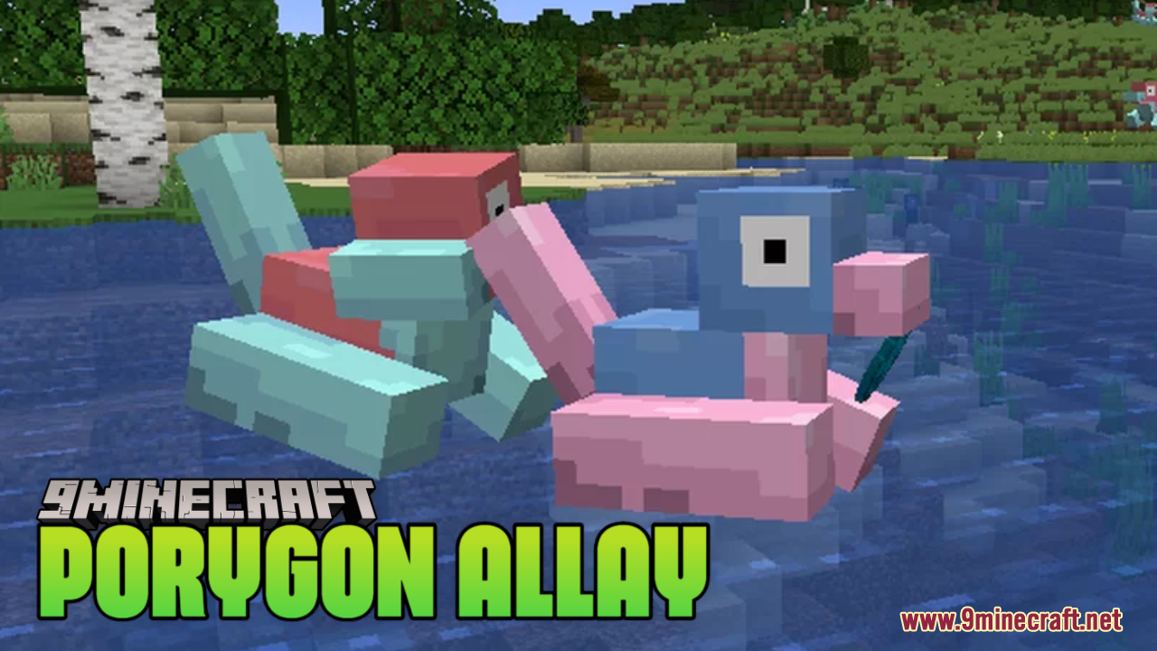 Porygon Allay Resource Pack (1.20.6, 1.20.1) - Texture Pack 1