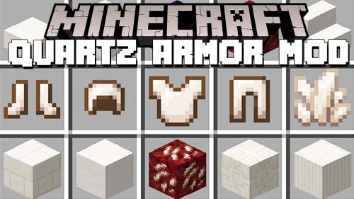 Quartz Plus Addon (1.21) – MCPE/Bedrock Mod Thumbnail