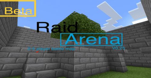 Raid Arena Classic Map (1.21, 1.20) – MCPE/Bedrock Thumbnail