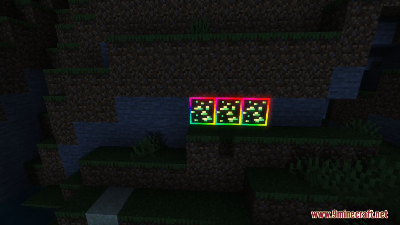 Rainbow Debris & Diamond Ores Resource Pack (1.21, 1.20.1) - Texture Pack 4