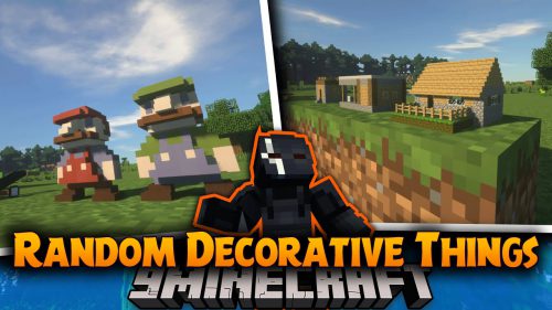 Random Decorative Things Mod (1.21, 1.20.1) – Decorative Elements Thumbnail