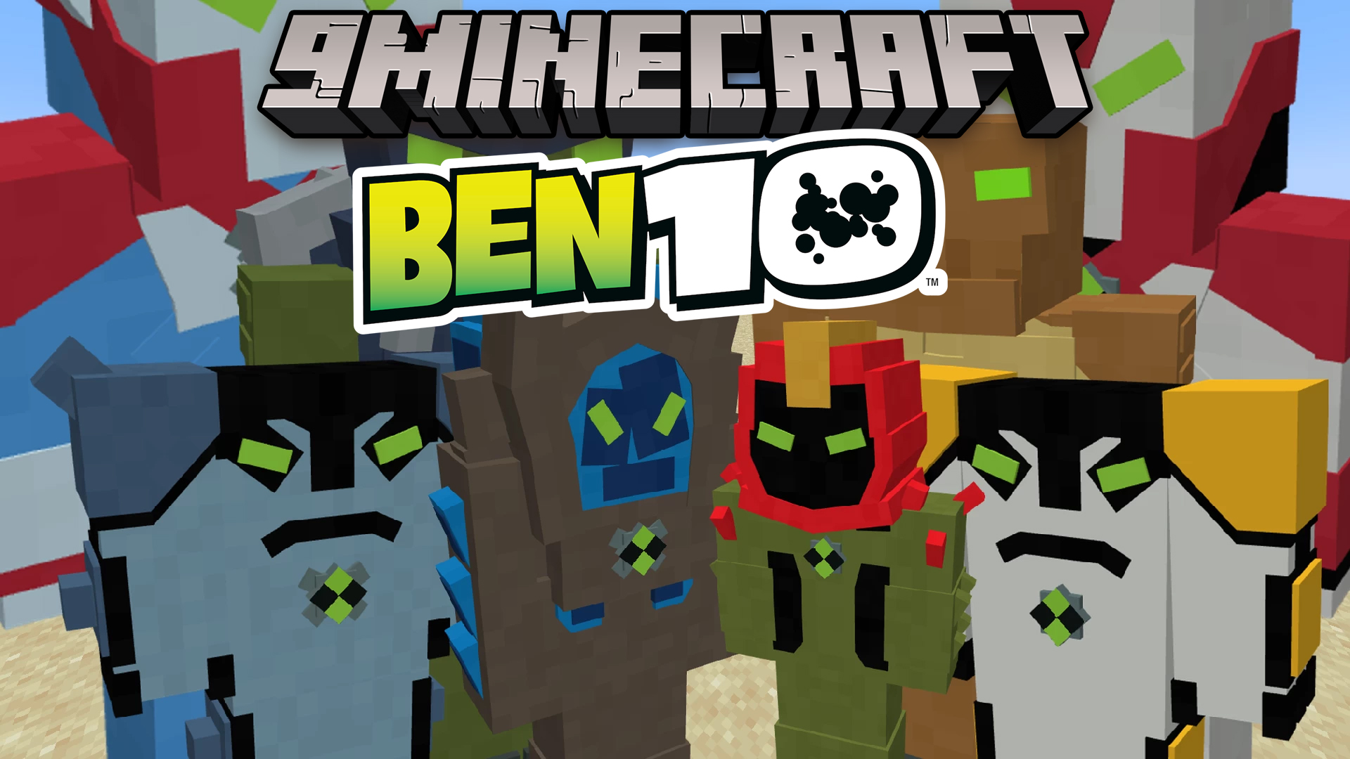 Recrafted Ben 10 Mod (1.19.4) - A Ben 10 Mod for Minecraft 1