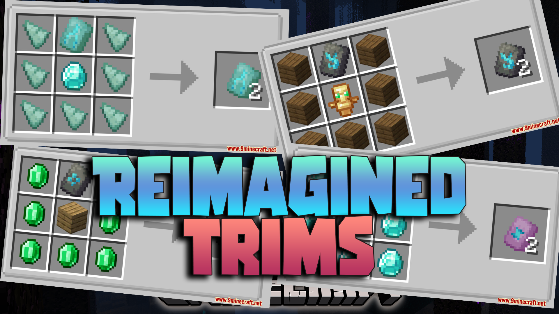 Reimagined Trims Data Pack (1.21.1, 1.20.1) - Armor Trims Overhaul 1