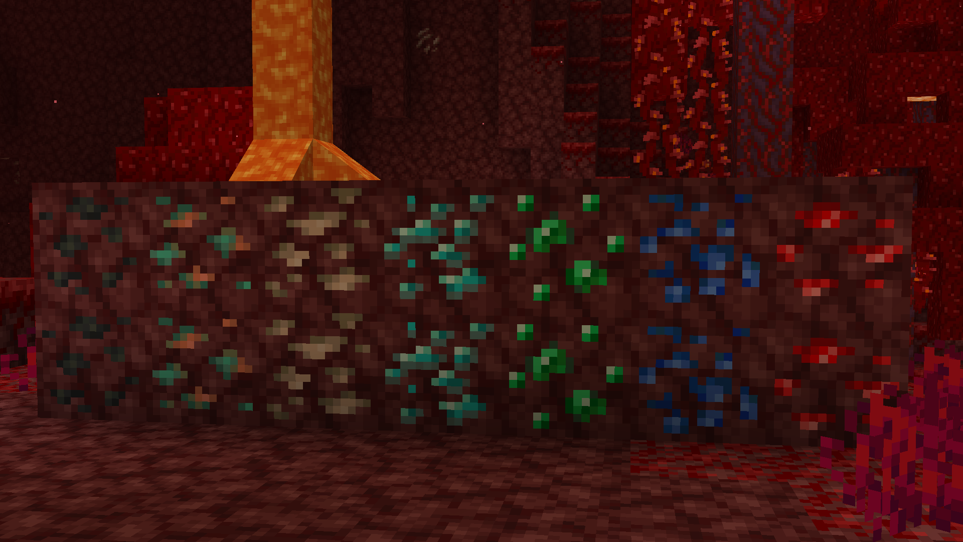 Resource Nether Ores Mod (1.21, 1.20.6) - Nether Ore Variants 3