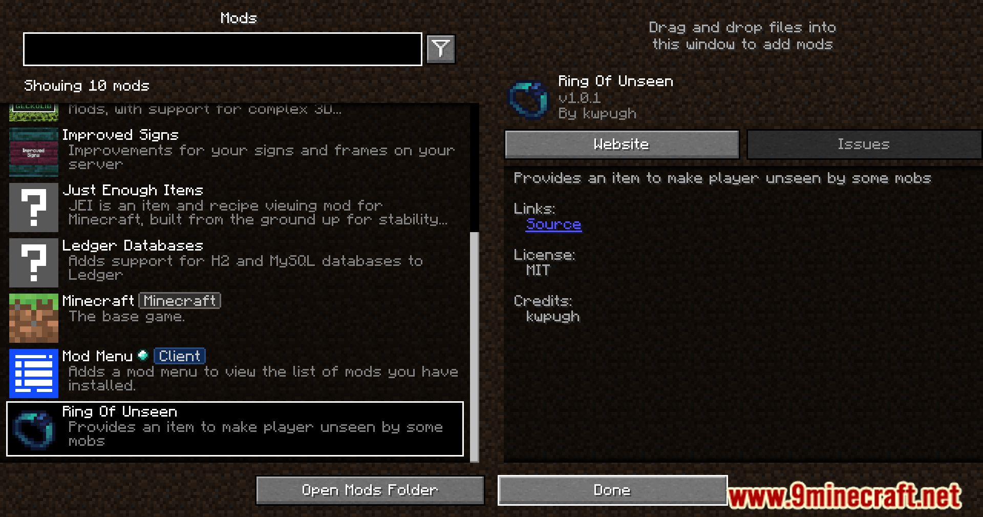 Ring Of The Unseen Mod (1.21.1, 1.20.1) - Mastering Stealth In Minecraft 2