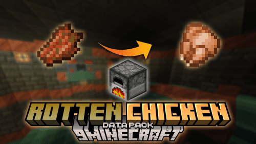 Rotten Chicken Data Pack (1.21.1, 1.20.1) – From Foul to Fowl Thumbnail