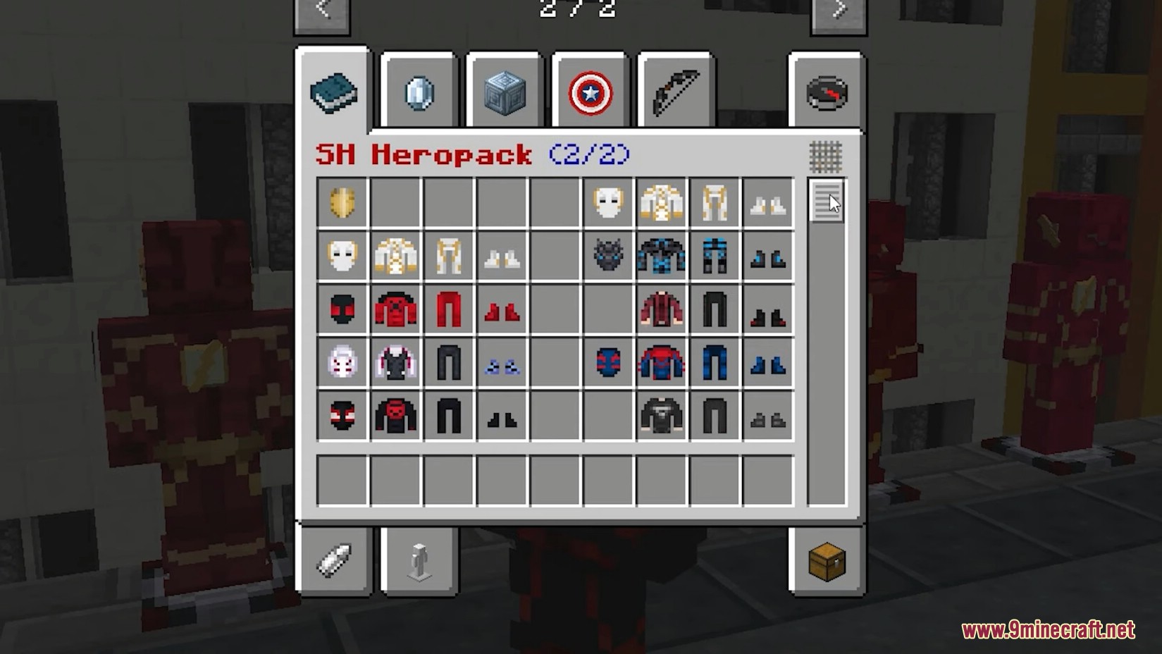 SH Heropack Mod (1.7.10) - Marvel, DCEU, Arrowverse 15