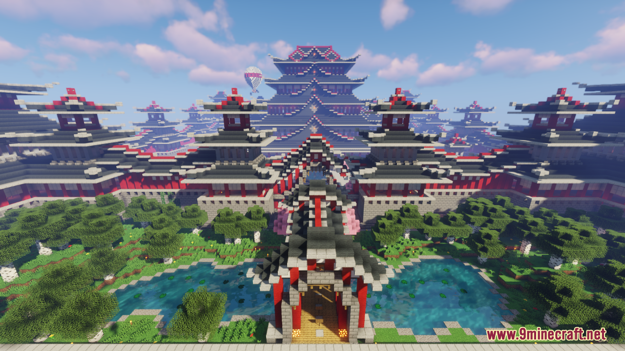 Samurai Temple Map (1.21.1, 1.20.1) - Journey To Japan 2