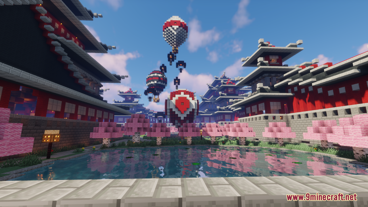 Samurai Temple Map (1.21.1, 1.20.1) - Journey To Japan 9