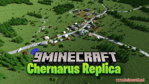 Scale Replica of Chernarus Map (1.21.1, 1.20.1) – DayZ Recreation Thumbnail