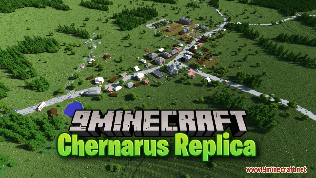 Scale Replica of Chernarus Map (1.21.1, 1.20.1) - DayZ Recreation 1