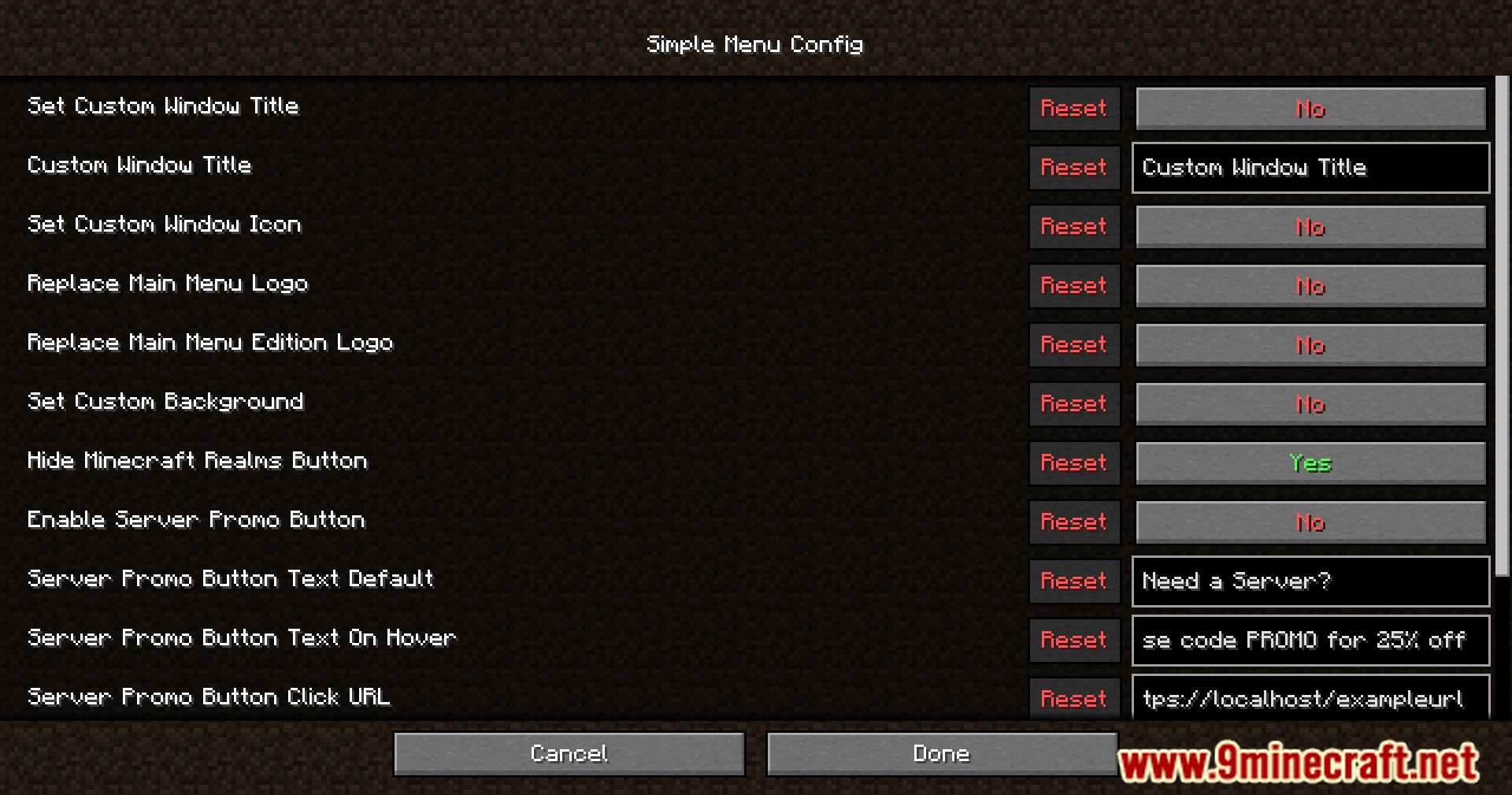 Simple Menu Mod (1.21.1, 1.20.1) - Cleaner Menus, Better Experience 3