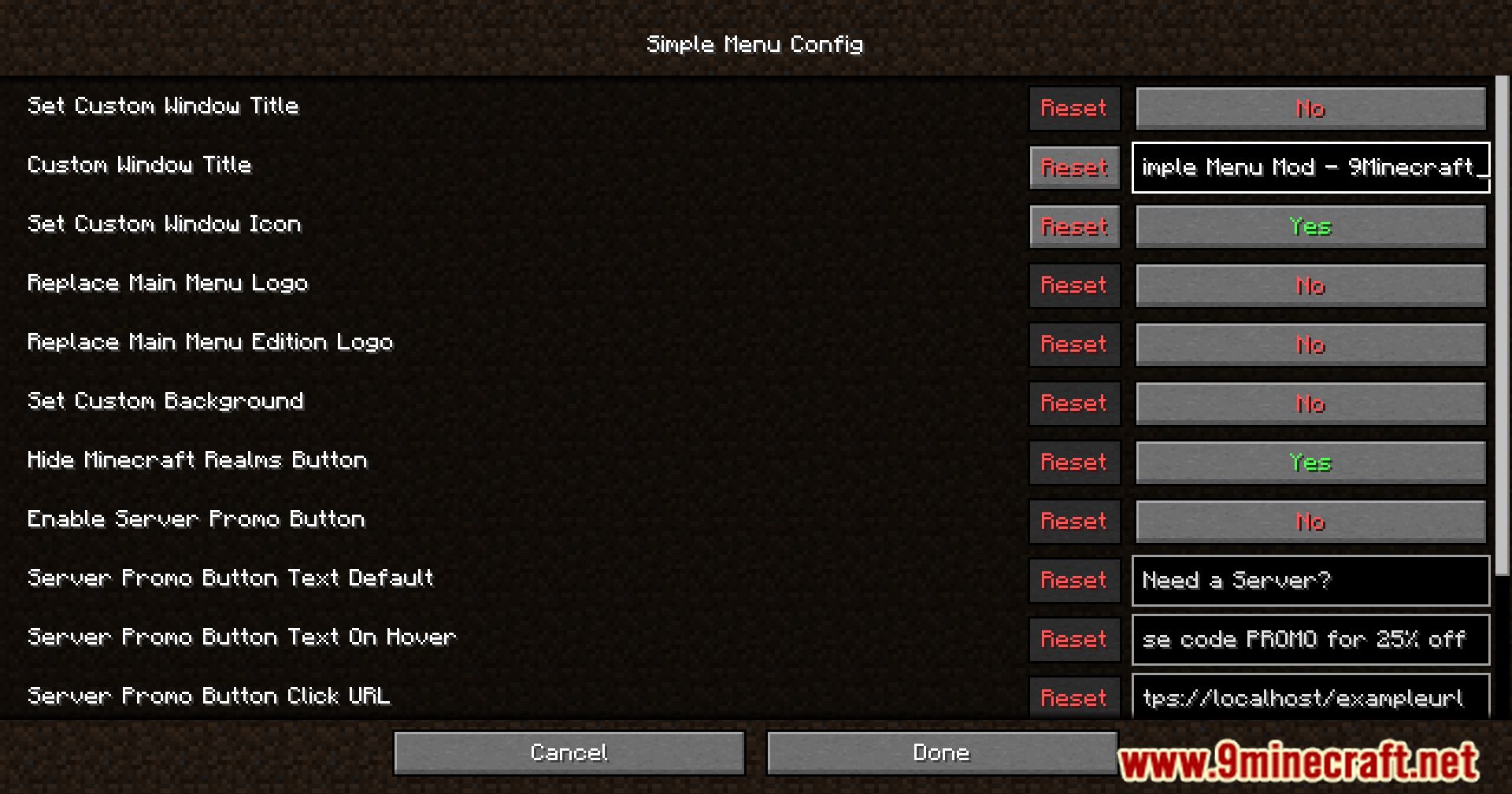 Simple Menu Mod (1.21.1, 1.20.1) - Cleaner Menus, Better Experience 5