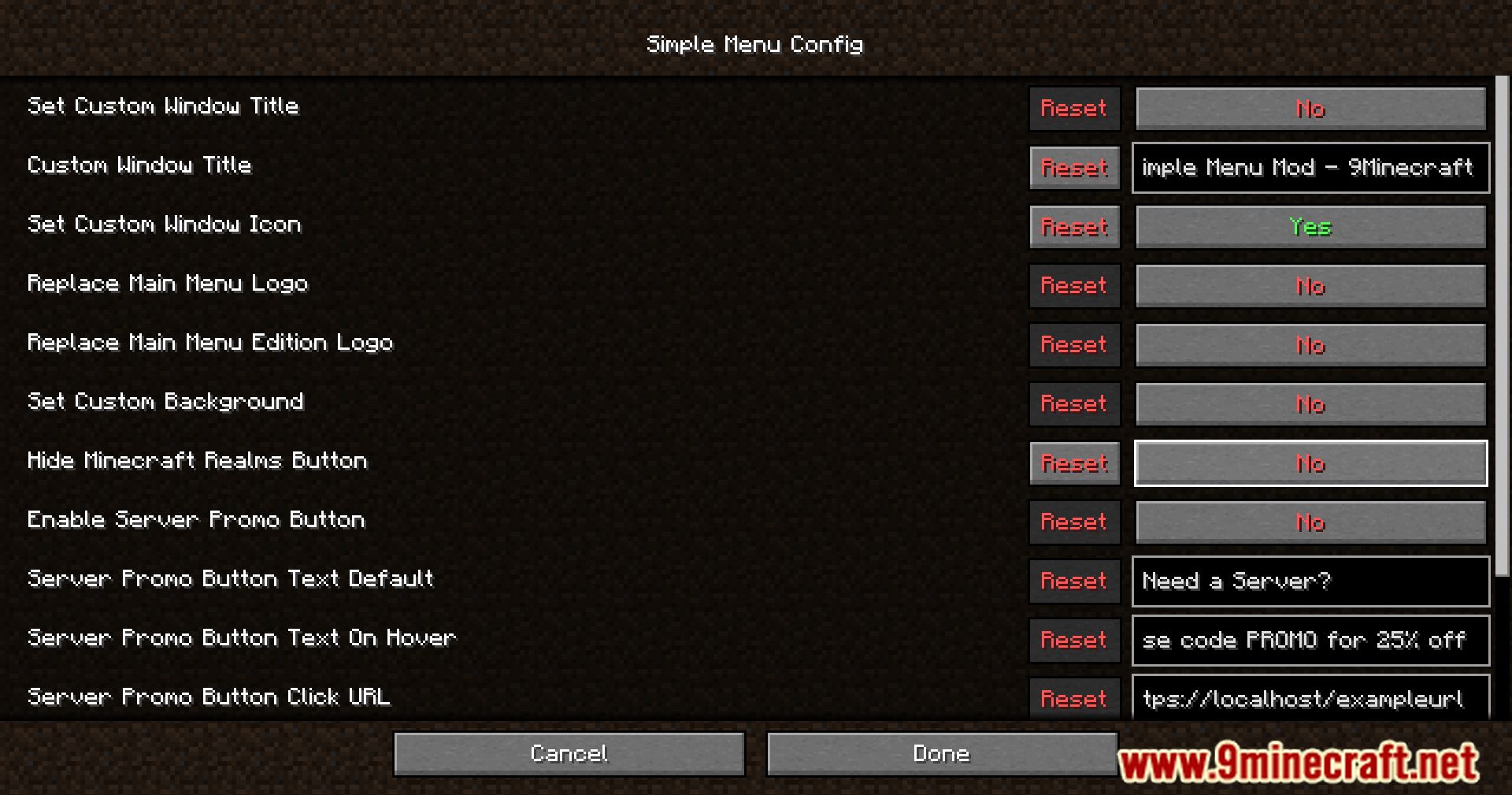 Simple Menu Mod (1.21.1, 1.20.1) - Cleaner Menus, Better Experience 6