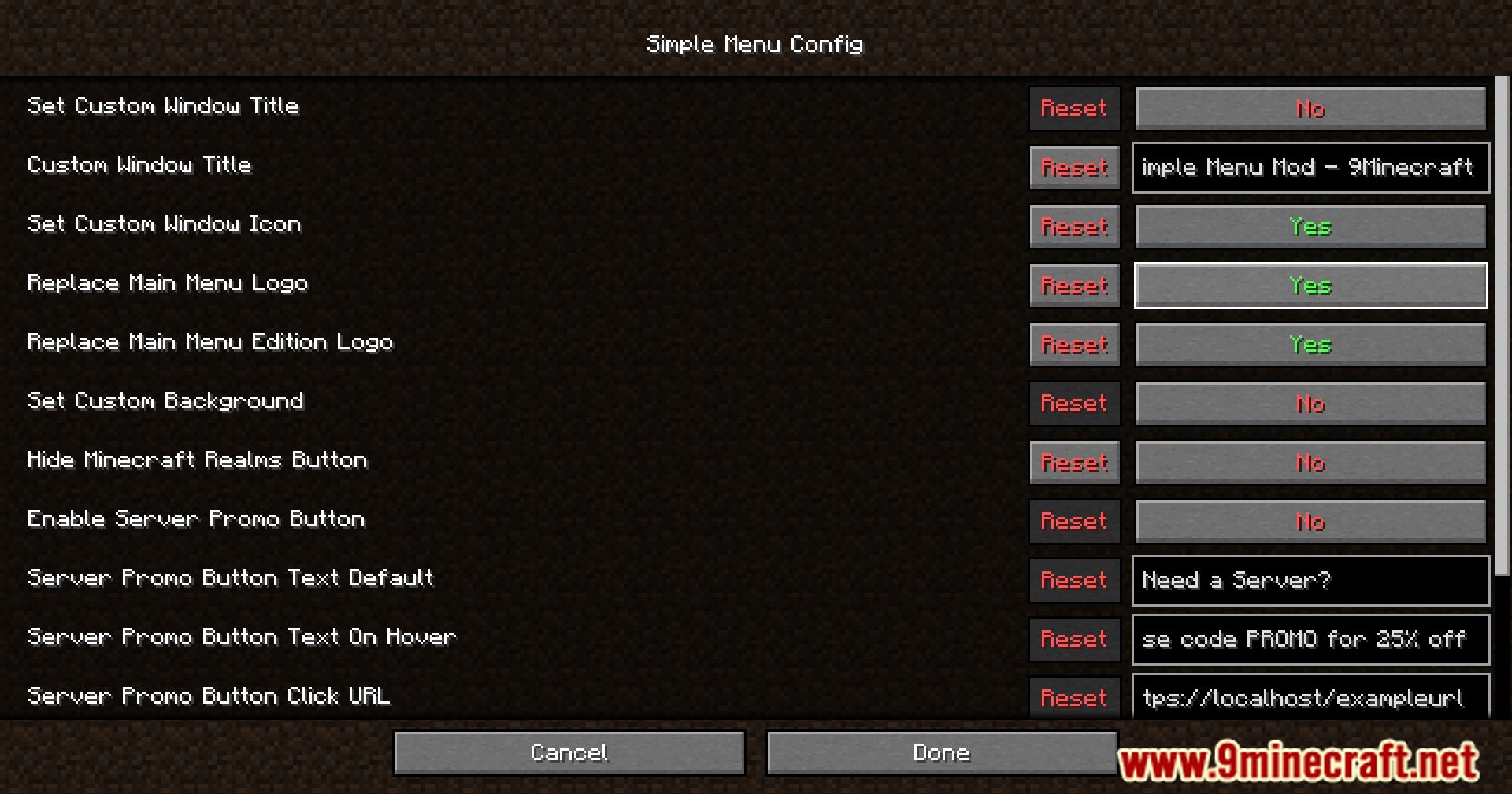 Simple Menu Mod (1.21.1, 1.20.1) - Cleaner Menus, Better Experience 7