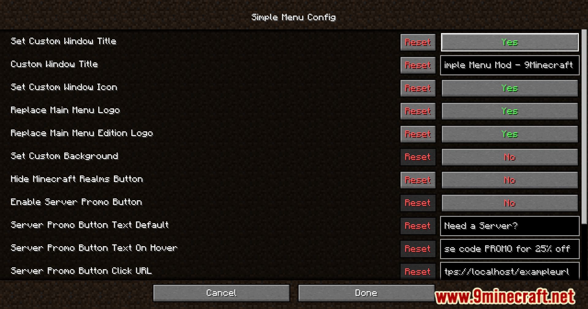 Simple Menu Mod (1.21.1, 1.20.1) - Cleaner Menus, Better Experience 8