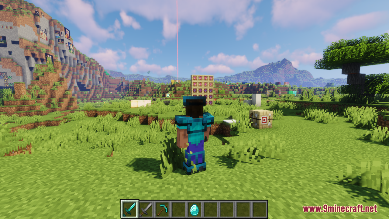 Simple Outline Armour Set Resource Pack (1.20.6, 1.20.1) - Texture Pack 4