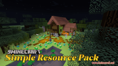 Simple Resource Pack (1.21.1, 1.20.1) – Texture Pack Thumbnail