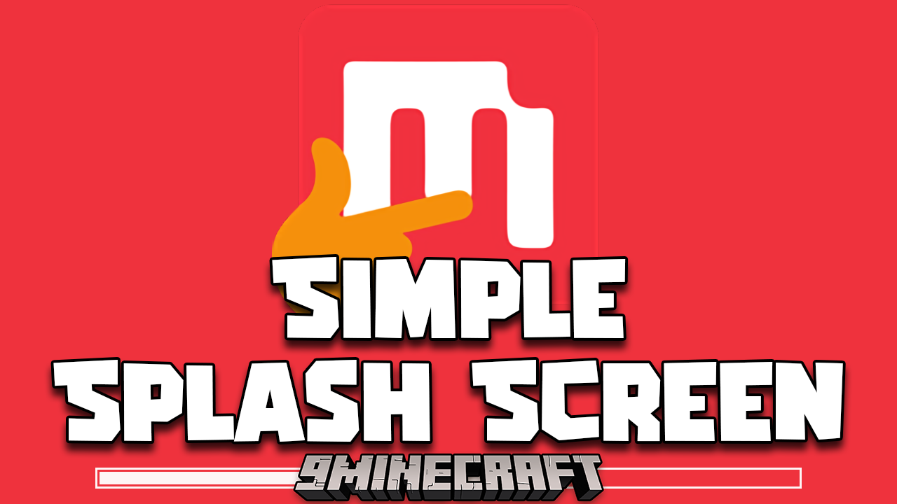 Simple Splash Screen Mod (1.21, 1.20.4) - Unique Loading Screens 1