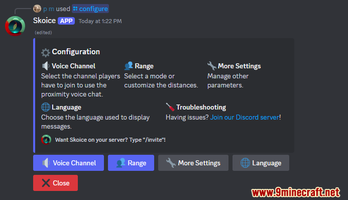 Skoice Plugin (1.21, 1.20.1) - Proximity Voice Chat In Minecraft Using Discord 4