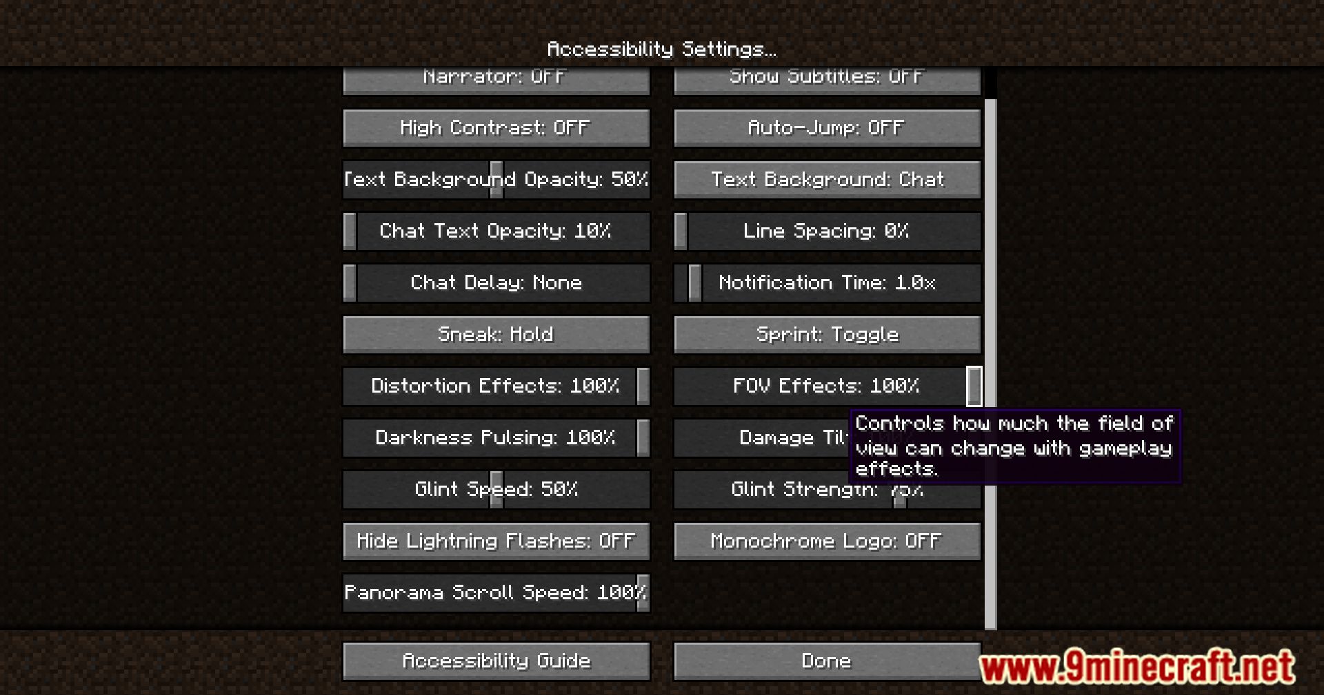 Smooth Scrolling Refurbished Mod (1.21.1, 1.20.1) - A Smoother Scrollbar Animation 5