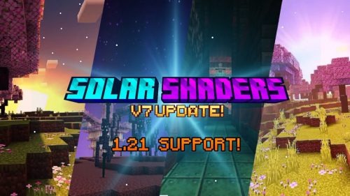 Solar Shader (1.21, 1.20) – Support BetterRenderDragon Thumbnail