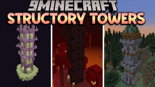 Structory Towers Data Pack (1.21, 1.20.1) – Biome-Themed Towers Thumbnail