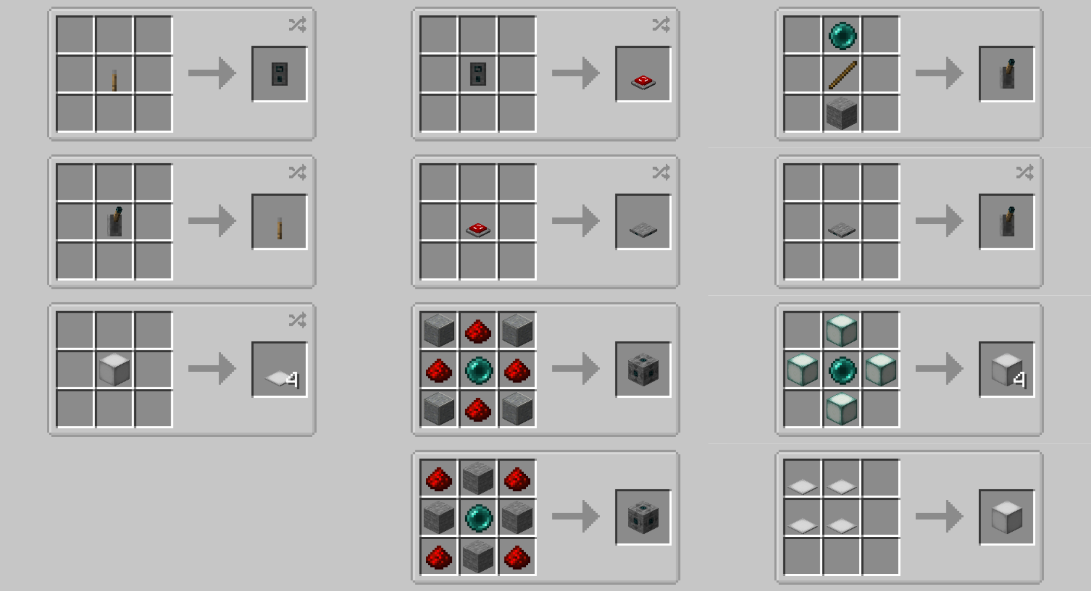 Synchronous Switches Mod (1.20.1, 1.19.2) - Wireless Redstone Mechanisms 2