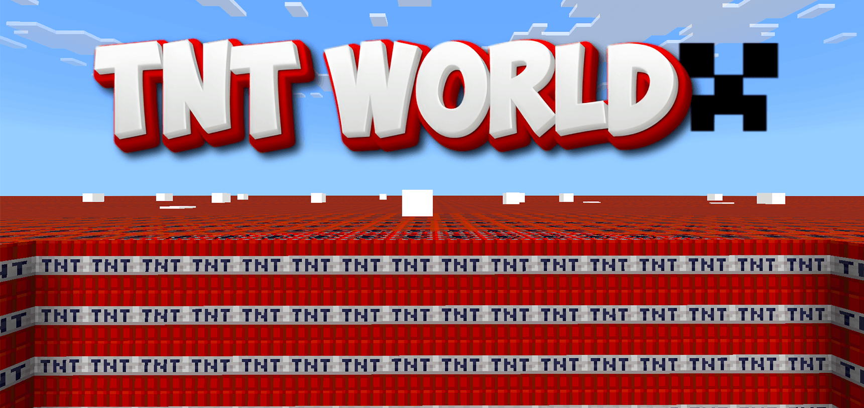 TNT World Map [Superflat] (1.21, 1.20) - MCPE/Bedrock 1