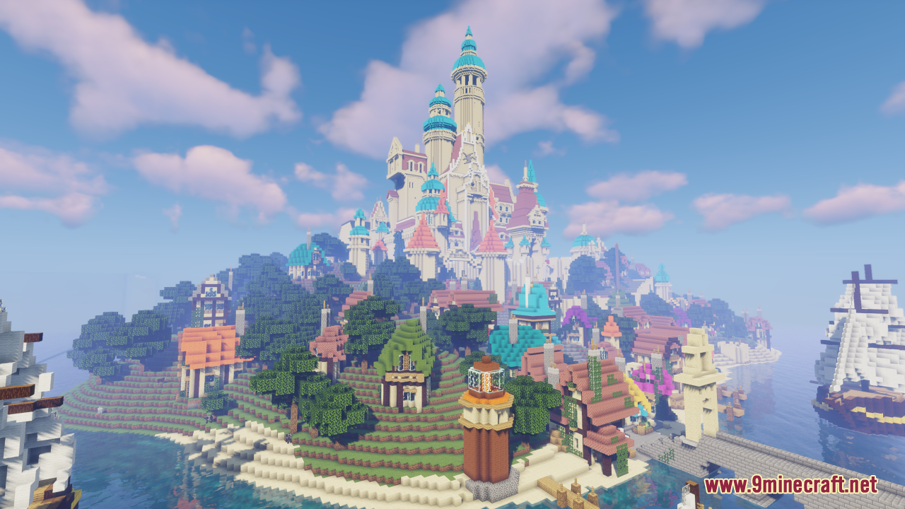 Tangled Map (1.21.1, 1.20.1) - Disney Recreation 11