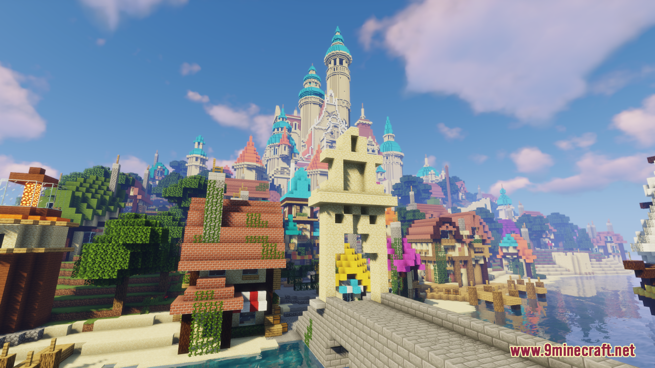 Tangled Map (1.21.1, 1.20.1) - Disney Recreation 4