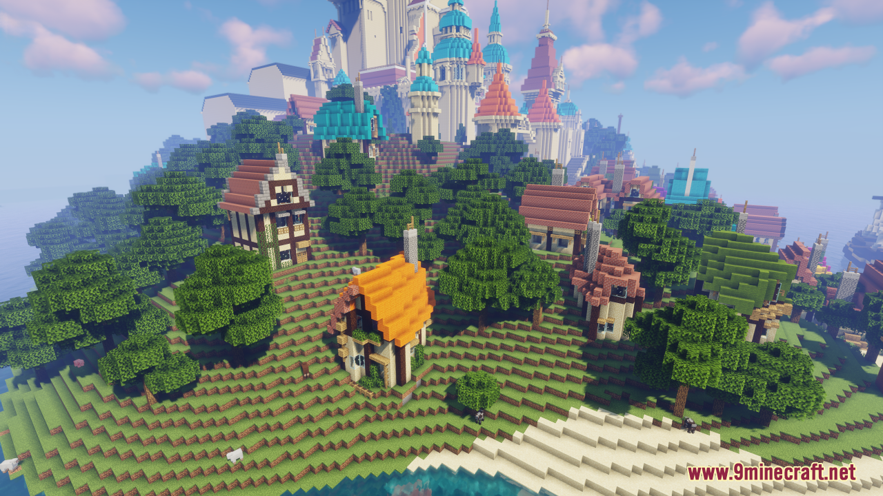 Tangled Map (1.21.1, 1.20.1) - Disney Recreation 7