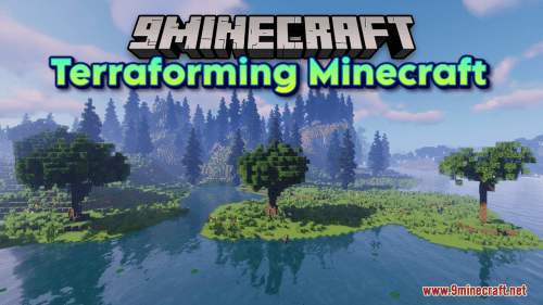 Terraforming Minecraft Map (1.21.1, 1.20.1) – Unique Survival Experience Thumbnail