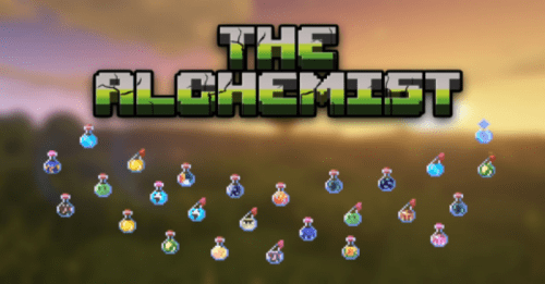 The Alchemist Addon (1.20) – MCPE/Bedrock Mod Thumbnail