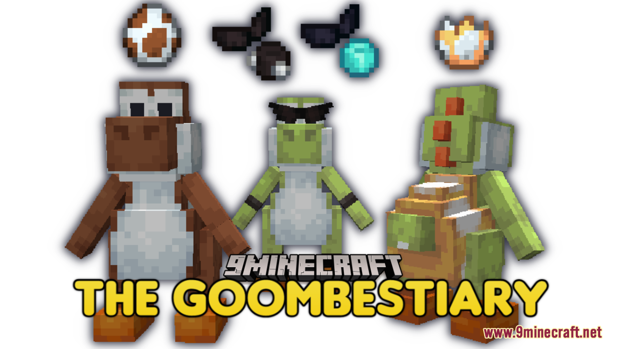 The Goombestiary Resource Pack (1.21.1, 1.20.1) - Texture Pack 1