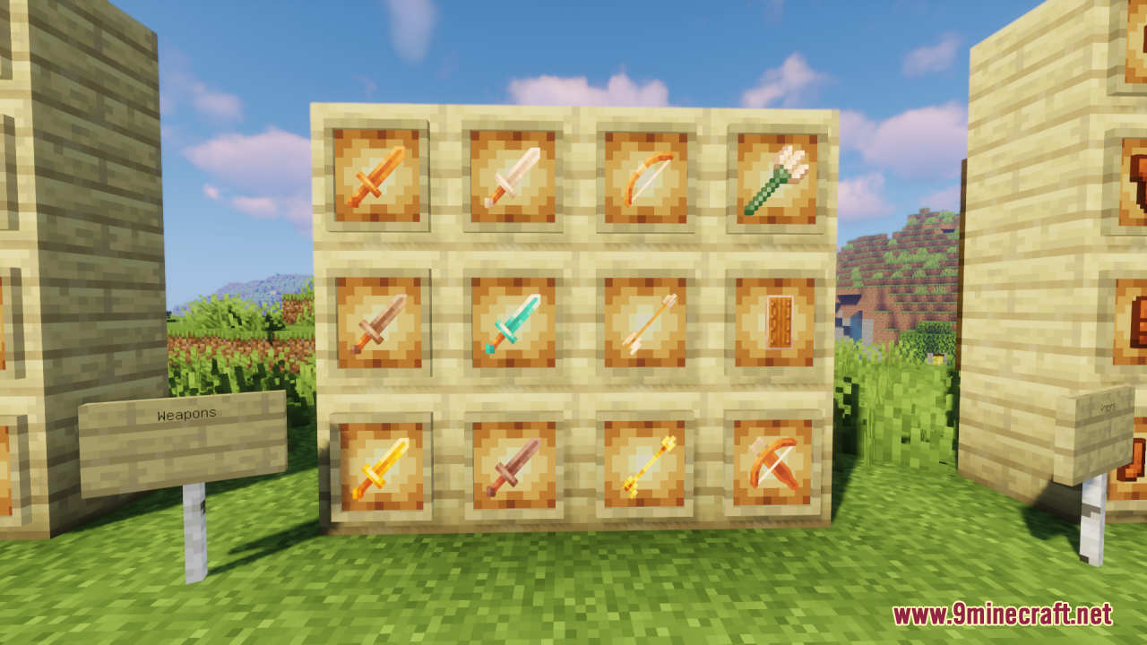 TheRa 3D Resource Pack (1.21.1, 1.20.1) - Texture Pack 7