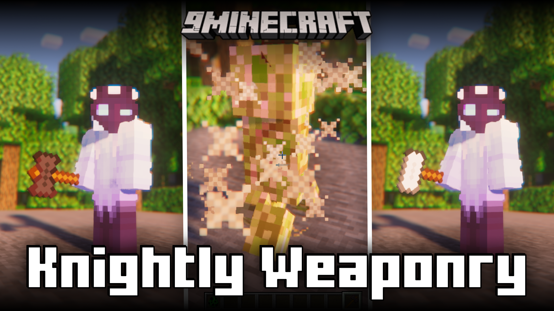 Knightly Weaponry Mod (1.20.1) - Seven New Weapon Classes 1