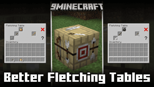 Better Fletching Tables Mod (1.21, 1.20.1) – Utility For Fletching Tables Thumbnail