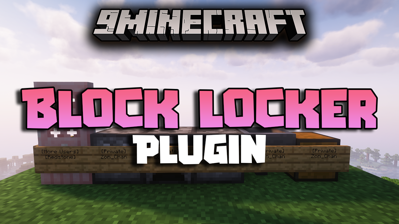 BlockLocker Plugin (1.20.6, 1.20.1) - Protect Chests, Doors, Etc Using Signs 1