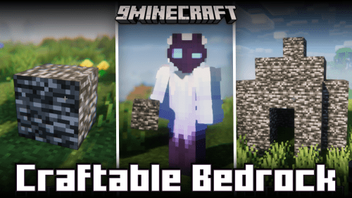 Craftable Bedrock Mod (1.20.1, 1.19.2) – The Craftables Series Thumbnail