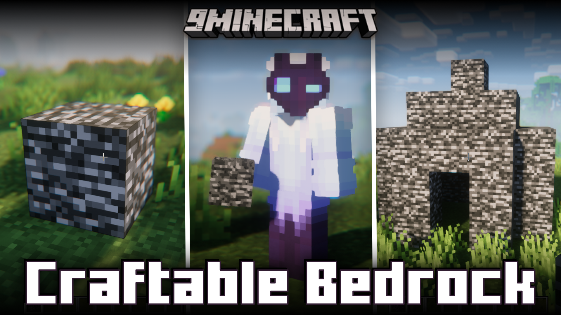 Craftable Bedrock Mod (1.20.1, 1.19.2) - The Craftables Series 1