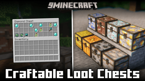 Craftable Loot Chests Mod (1.20.1, 1.19.4) – Tailored Treasures Thumbnail