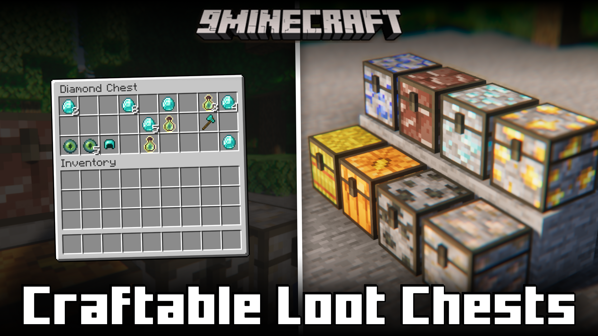 Craftable Loot Chests Mod (1.20.1, 1.19.4) - Tailored Treasures 1