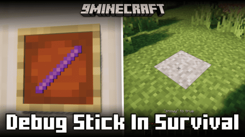 Debug Stick In Survival Mod (1.20.1) – Survival Crafting Recipe For Debug Stick Thumbnail