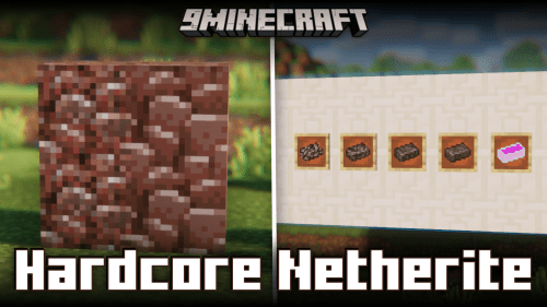 Hardcore Netherite Mod (1.20.1, 1.19.4) – Making Netherite Hard To Obtain Thumbnail