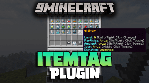 ItemTag Plugin (1.21.1, 1.20.1) – Highly Customizable Plugin For Adding Unique Ttem Tags Thumbnail