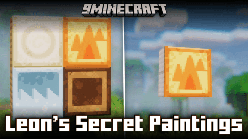 Leon’s Secret Paintings Mod (1.20.4, 1.20.1) – Four Elemental Paintings Thumbnail